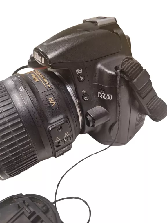 LUSTRZANKA CYFROWA NIKON D5000 + OBIEKTYW 18 STAN BARDZO DOBRY