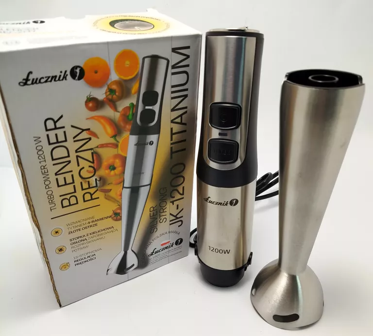 BLENDER RĘCZNY ŁUCZNIK JK 1200 TITANIUM