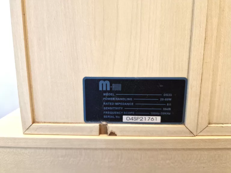 ZESTAW GŁOŚNIKÓW M-AUDIO 5.0