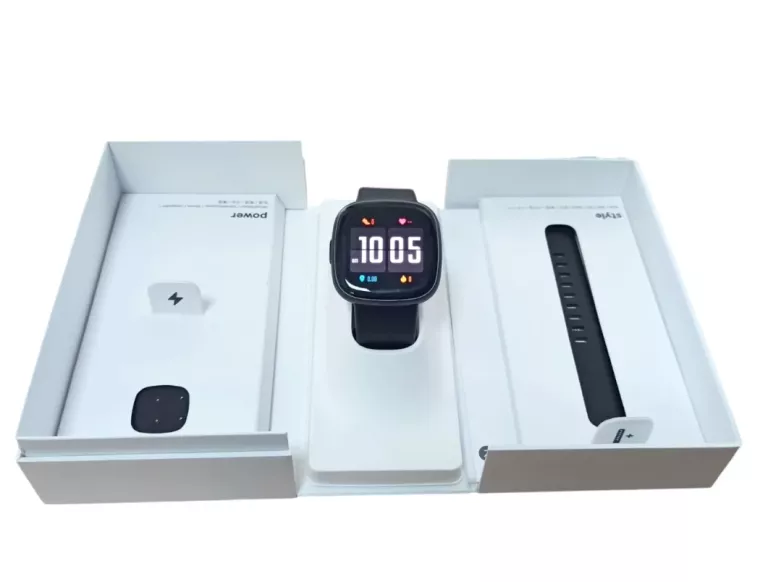 SMARTWATCH GOOGLE FITBIT VERSA 4 CZARNY