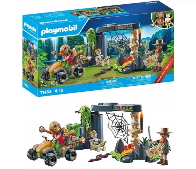 PLAYMOBIL 71454 POSZUKIWANIA SKARBU W DŻUNGLI