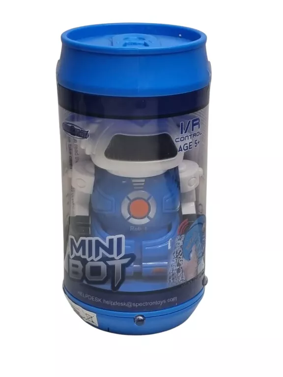 ROBOT ZDALNIE STEROWANY MINI BOT NIEBIESKI