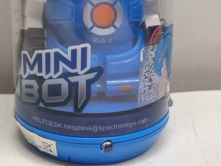 ROBOT ZDALNIE STEROWANY MINI BOT NIEBIESKI