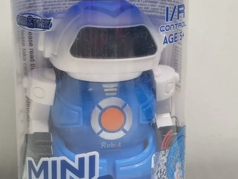 ROBOT ZDALNIE STEROWANY MINI BOT NIEBIESKI