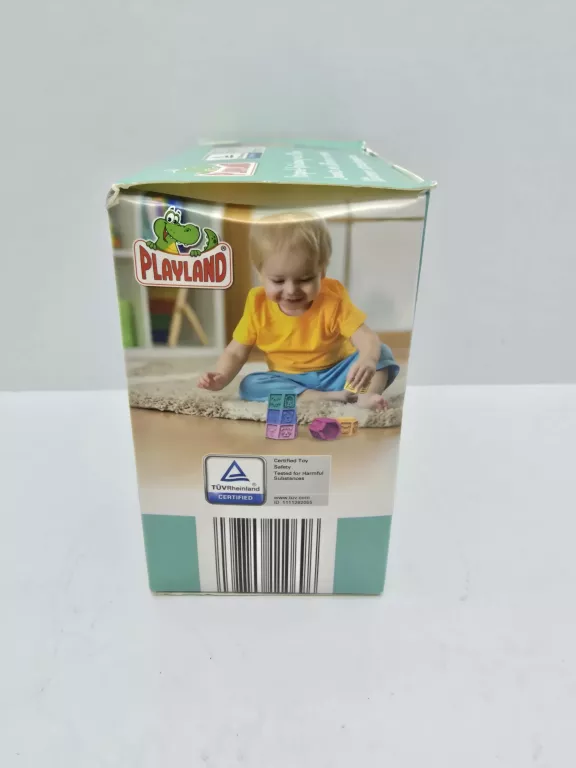 KLOCKI GUMOWE DLA DZIECI PLAYLAND
