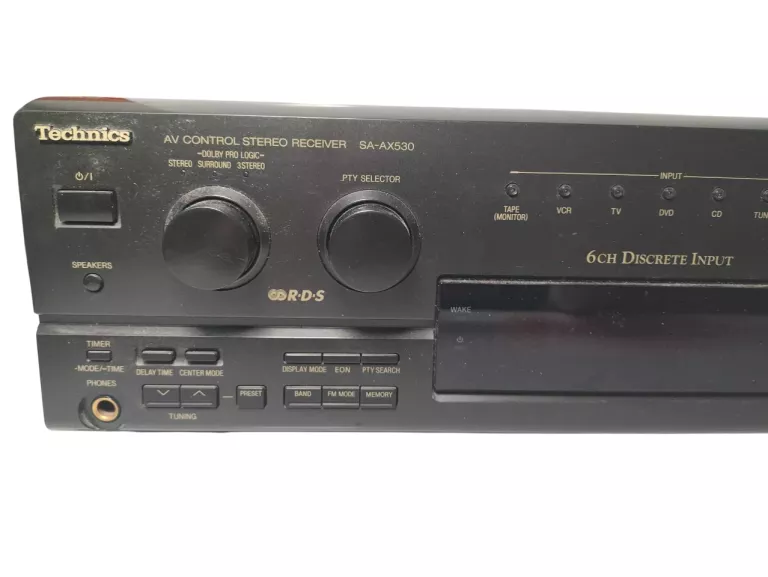 AMPLITUNER TECHNICS SA-AX530 + ANTENA + GŁOŚNIKI