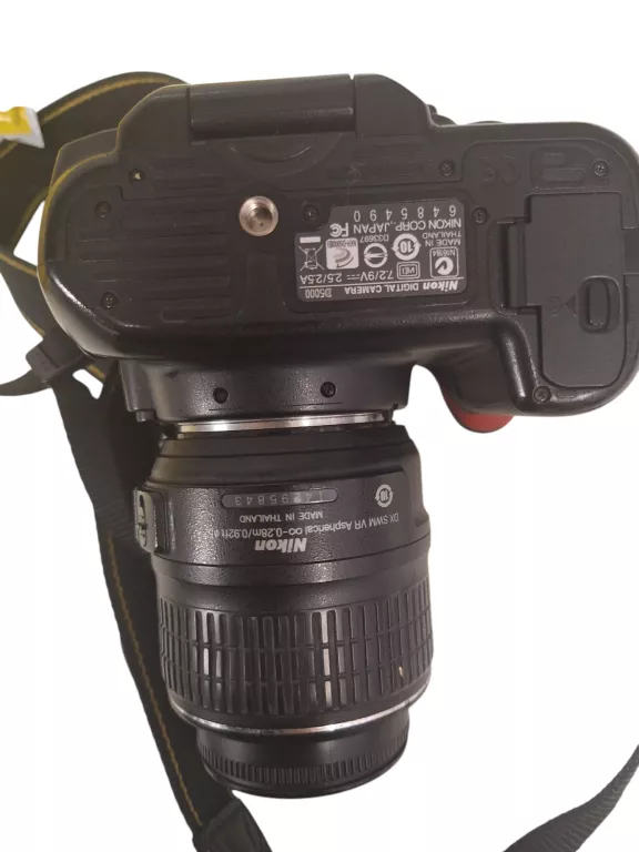 LUSTRZANKA CYFROWA NIKON D5000 + OBIEKTYW 18 STAN BARDZO DOBRY
