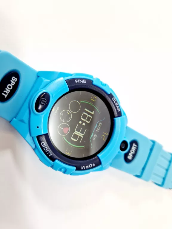 SMARTWATCH DLA DZIECI BEMI SETRACKER2 MODEL SPORT NIEBIESKI | BWSPR1NN