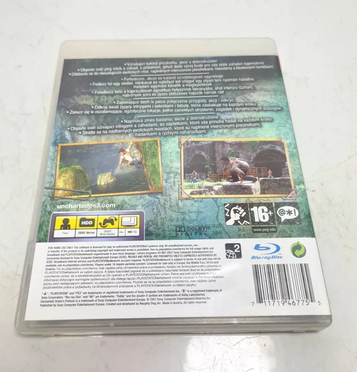 UNCHARTED DRAKES FORTUNE PS3