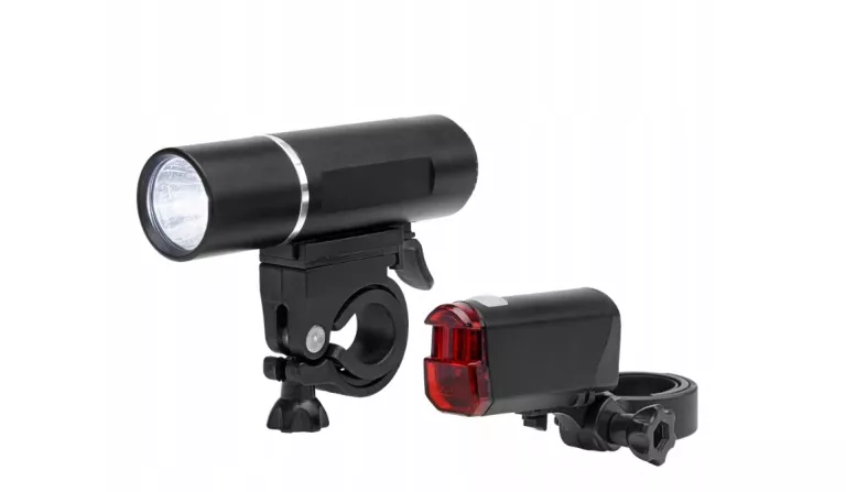 LAMPKI ROWEROWE LED PRZEDNIA/TYLNA KAYOBA