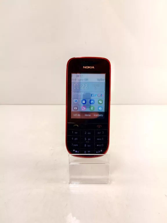 TELEFON KOMÓRKOWY NOKIA ASHA 203 16 MB / 32 MB 2G CZERWONY