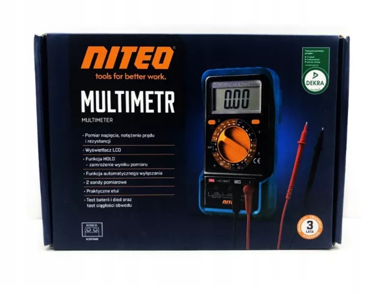 MULTIMETR NITEO TOOLS MLTM0438-21