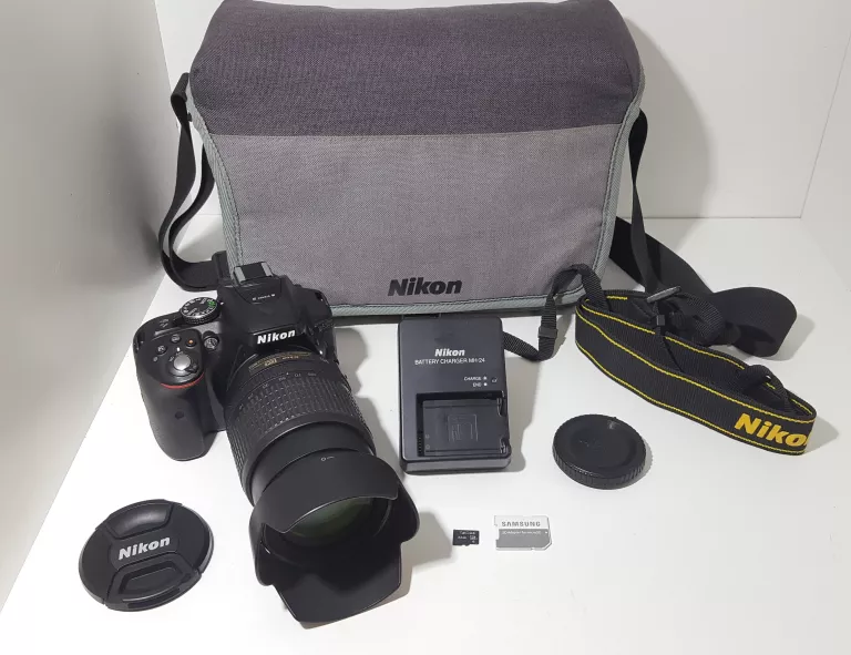 NIKON D5300 + NIKKOR VR 18-105 MM TORBA PRZEBIEG 16431