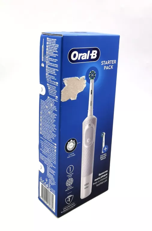 SZCZOTECZKA ELEKTRYCZNA ORAL-B STARTER PACK - SZARA