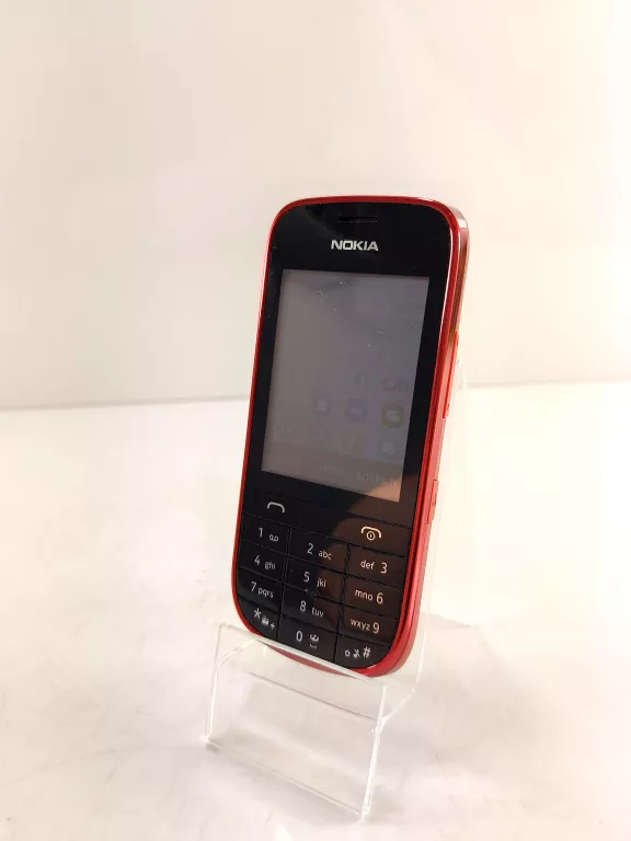 TELEFON KOMÓRKOWY NOKIA ASHA 203 16 MB / 32 MB 2G CZERWONY
