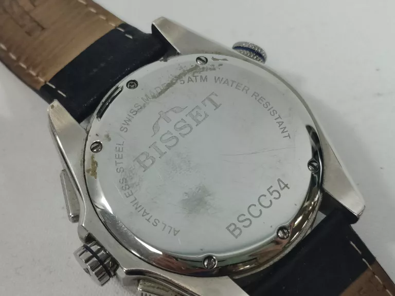 ZEGAREK MĘSKI BISSET BSCC54 AIAD DWUKOLOROWY BSCC54 PUDEŁKO