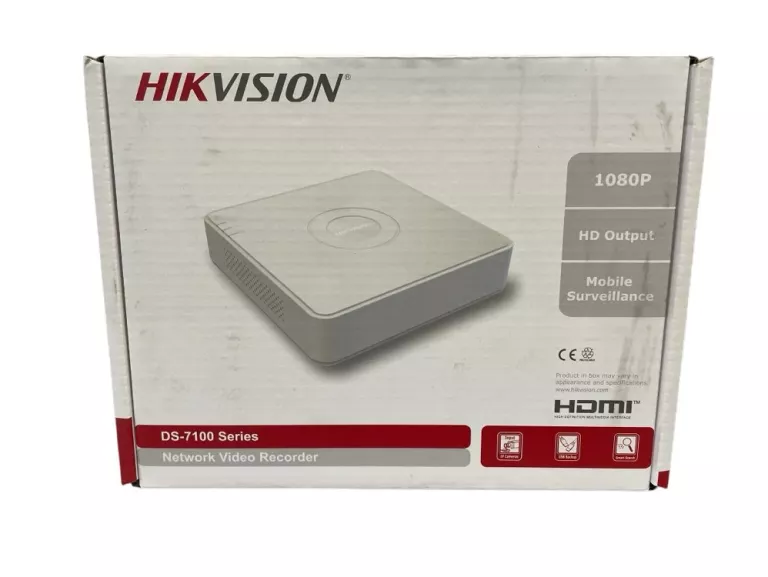REJESTRATOR IP DS-7108NI-Q1(C) 8 KANAŁÓW HIKVISION + DYSK 1TB WD