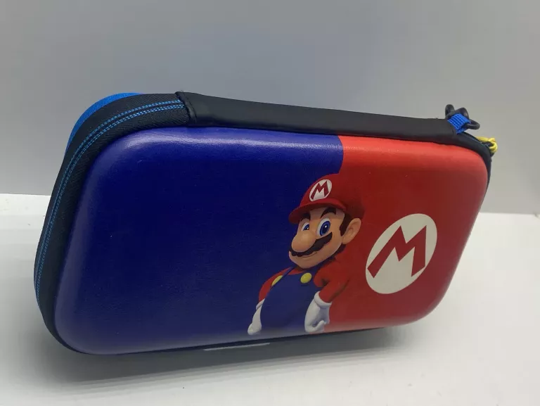 NINTENDO SWITCH ŁADOWARKA DWIE GRY ETUI MARIO OKAZJA