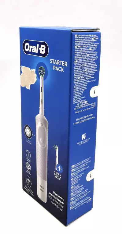 SZCZOTECZKA ELEKTRYCZNA ORAL-B STARTER PACK - SZARA
