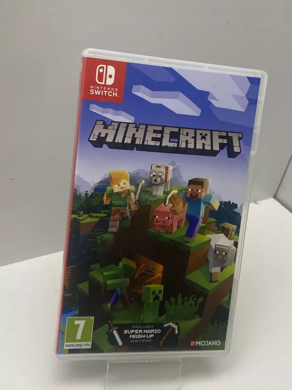 NINTENDO SWITCH ŁADOWARKA DWIE GRY ETUI MARIO OKAZJA