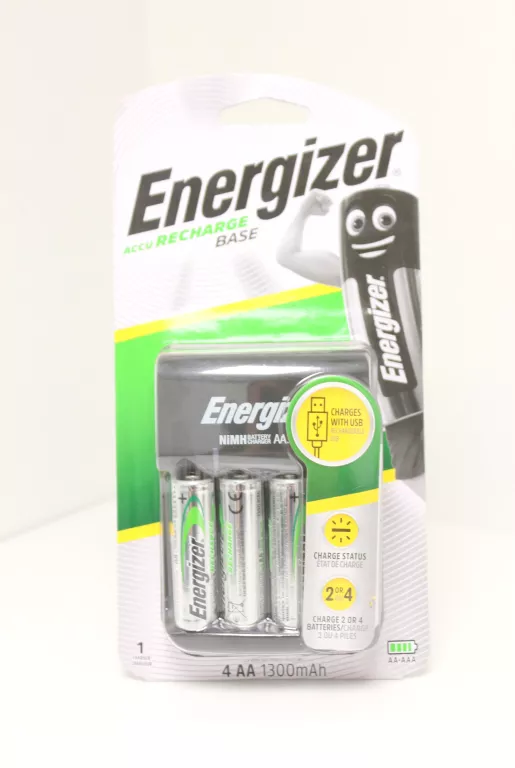 ŁADOWARKA DO BATERII I BATERIE ENERGIZER ACCU RECHARGE BASE