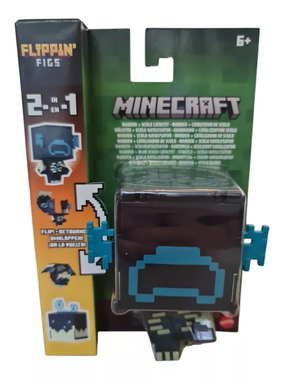 MINECRAFT FIGURKA NADZORCA Z TRANSFOMACJĄ JCN20 WARDEN 2W1