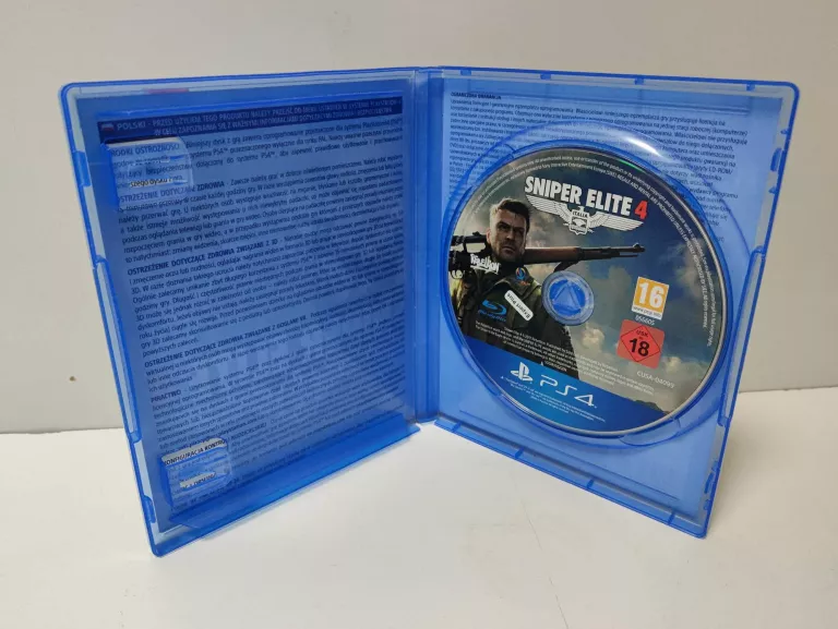 GRA PS4 SNIPER ELITE 4