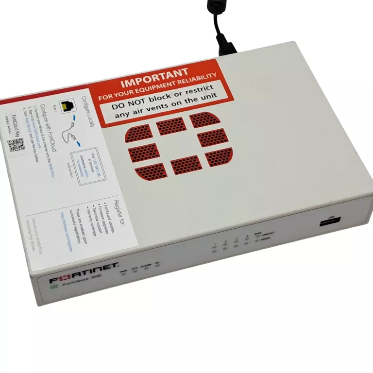 ROUTER FORTINET FORTIGATE 30E FIREWALL (FG-30E)