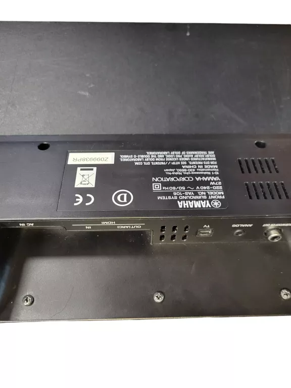 ZESTAW SUBWOOFER YAMAHA NS-SW100  Z SOUNDBAREM YAMAHA YAS-106
