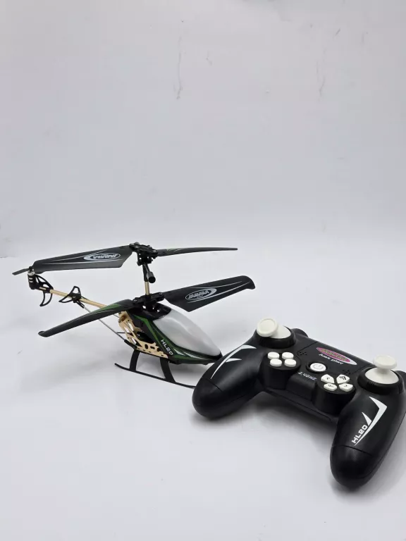 HELIKOPTER ZDALNIE STEROWANY LED DLA DZIECI ZIELONY