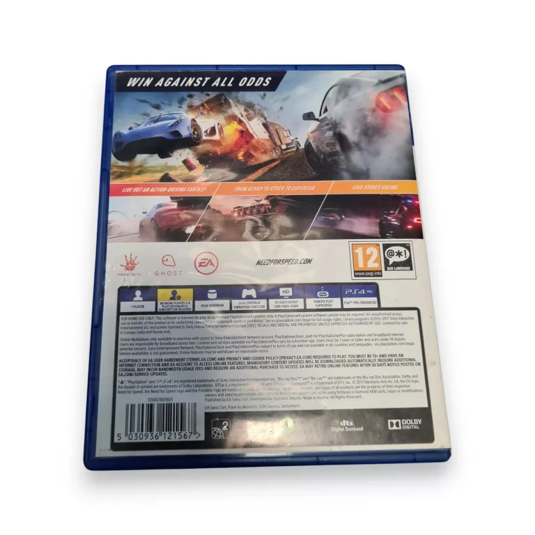 GRA PS4 NEED FOR SPEED PAYBACK
