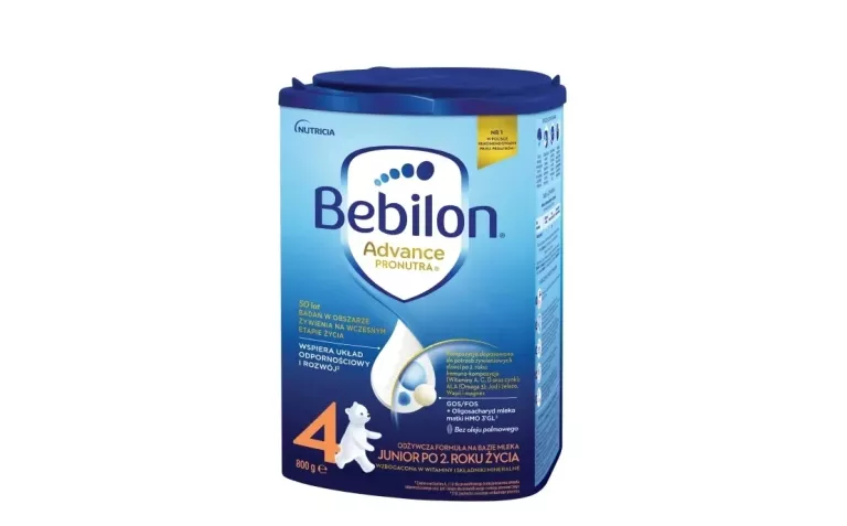 BEBILON 4 PRONUTRA-ADVANCE MLEKO NASTĘPNE MODYFIKOWANE POW. 2 ROKU 800 G