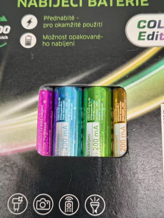 AKUMULATORKI TRONIC NI-MH READY 2 USE COLOR 1000 MAH, 4 SZT AAA