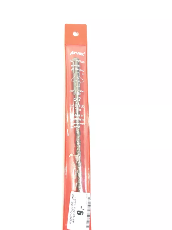 WIERTŁO DO BETONU ARVEX SDS PLUS 7" 210/150 5907724935050