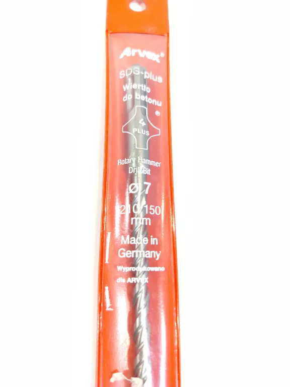 WIERTŁO DO BETONU ARVEX SDS PLUS 7" 210/150 5907724935050