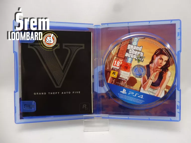 GRA GTA V NA PS4, STAN BDB!