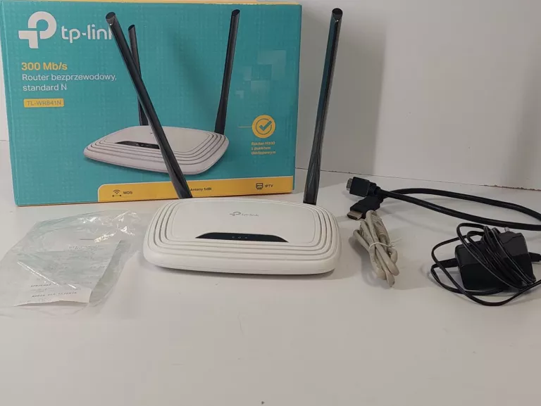 ACCESS POINT, ROUTER TP-LINK TL-WR841N 802.11N (WI-FI 4)