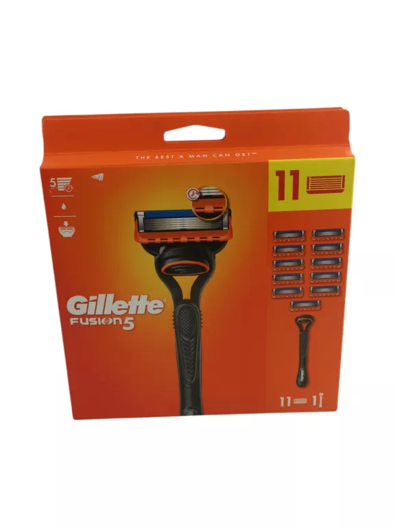 MASZYNKA GILLETTE FUSION 5 +11 WKŁADÓW