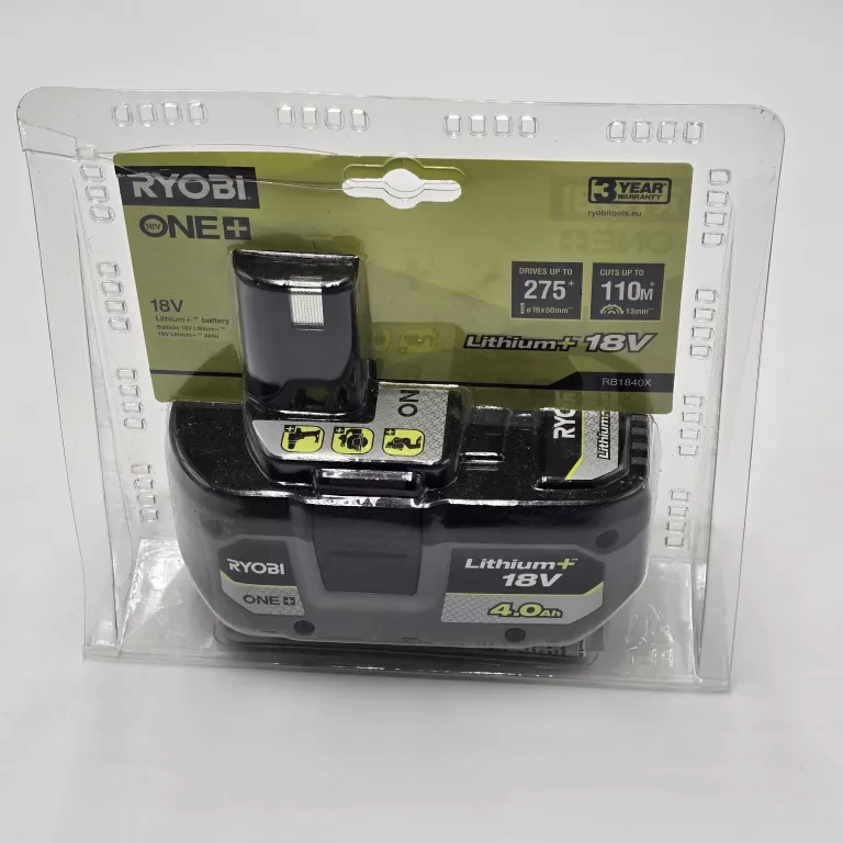 ZESTAW RYOBI AKUMULATOR 4,0AH ONE + ŁADOWARKA 18V INTELLI PORT