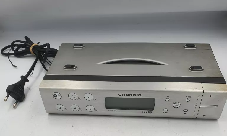 RADIO PODWIESZANE GRUNDIG SONOCLOCK 890 BEZ AKCESORIÓW