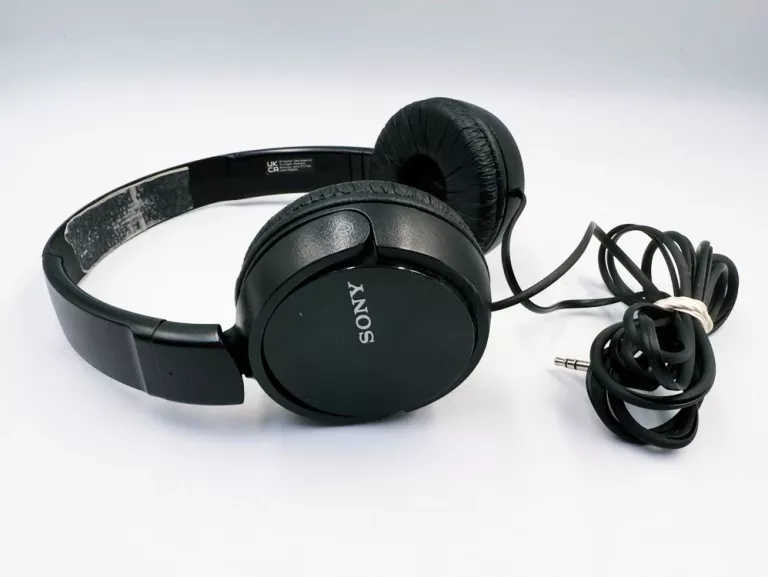 SŁUCHAWKI NAUSZNE PRZEWODOWE SONY CZARNE