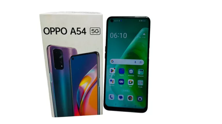 TELEFON OPPO A54 5G 4/64GB KOLOR SZARY KOMPLET