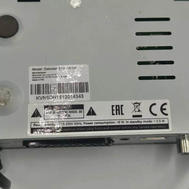 DEKODER SKYMASTER STB HD N6