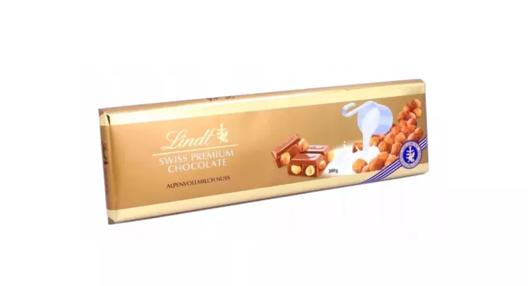 CZEKOLADA MLECZNA Z ORZECHAMI LINDT 300 G