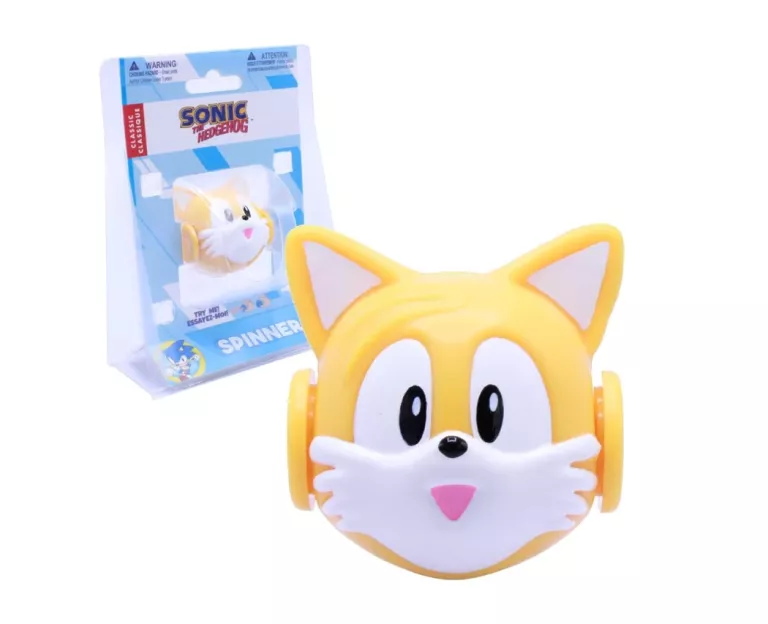 SONIC THE HEDGEHOG POMARAŃCZOWY SPINNER