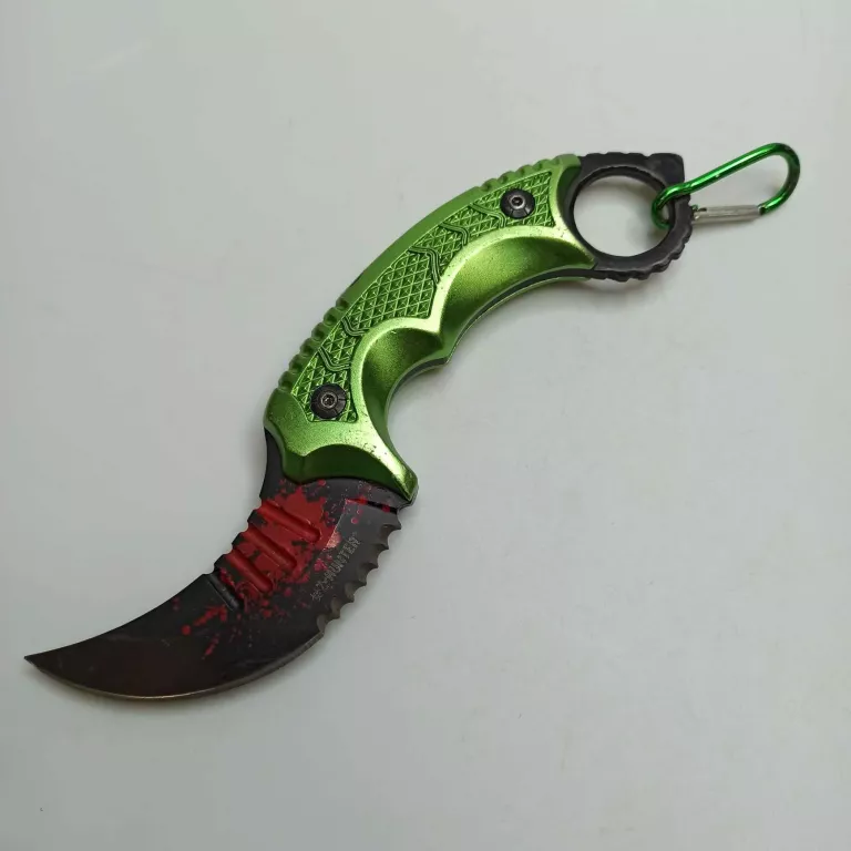 NÓŻ Z HUNTER ZB-094 CUSTOM STEEL ZIELONY  / W POKROWCU
