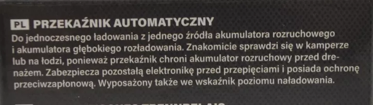 PRZEKAŹNIK AUTOMATYCZNY HAMRON