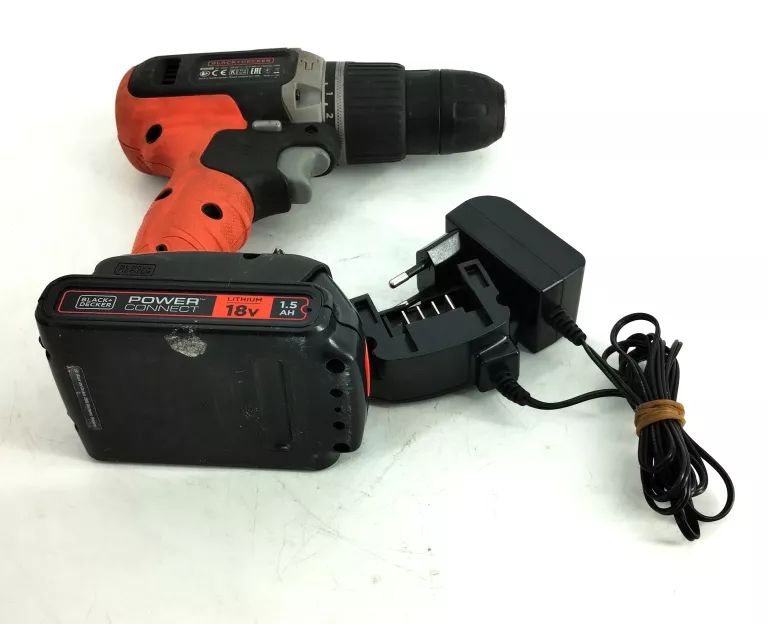 WKRĘTARKA BLACK&DECKER BDASB18 + ŁADOWARKA