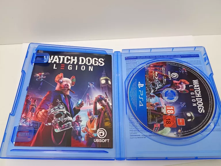 WATCH DOGS LEGION: RESISTANCE EDITION GRA PS4 (KOMPATYBILNA Z PS5)