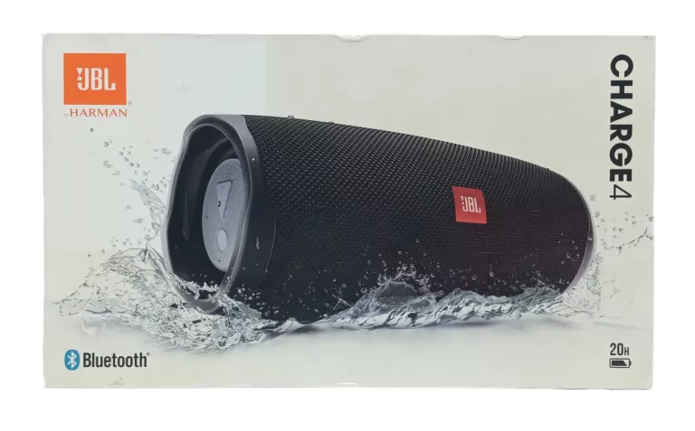 GŁOŚNIK BLUETOOTH 4.2 JBL CHARGE 4 CZARNY IPX7